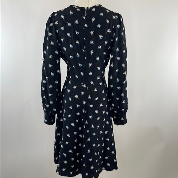 Rebecca Taylor Long Sleeve Brigette Dress, 0 - Picture 9 of 13